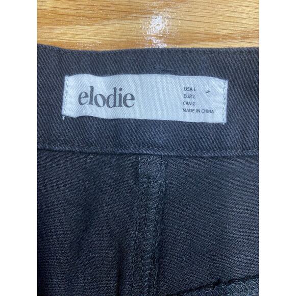 Elodie black rolled cuff size Large NWOT (b40) - Picture 2 of 6